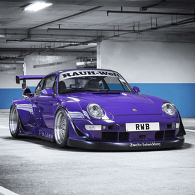 PORSCHE 993 RWB BRIXTON FORGED HS1 CIRCUIT