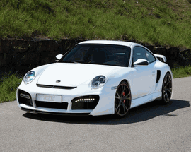 PORSCHE 997 TURBO TECHART FORMULA III BLACK  