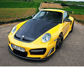 PORSCHE 997 TURBO TECHART FORMULA III BLACK