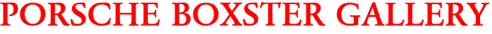 PORSCHE BOXSTER GALLERY
