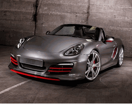 PORSCHE BOXSTER TECHART FORMULA III SILVER
