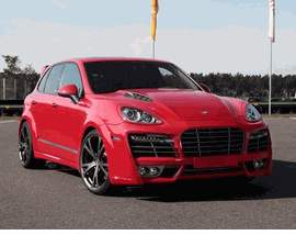 PORSCHE CAYENNE TURBO TECHART FORMULA III BLACK