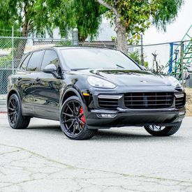PORSCHE CAYENNE TURBO VOSSEN HF-3 GLOSS BLACK