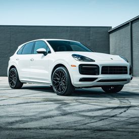 PORSCHE CAYENNE VOSSEN HF2 GLOSS BLACK