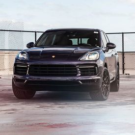 PORSCHE CAYENNE VOSSEN HF2 SATIN BLACK