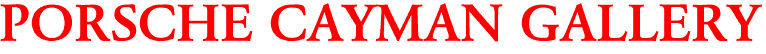 PORSCHE CAYMAN GALLERY