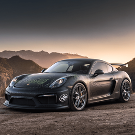 PORSCHE CAYMAN GT4 HRE R101 LIGHTWEIGHT