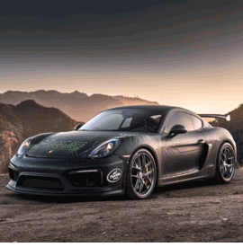 PORSCHE CAYMAN GT4 HRE R101 LIGHTWEIGHT