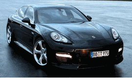 PORSCHE PANAMERA TURBO TECHART FORMULA SILVER