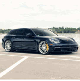 PORSCHE PANAMERA VOSSEN HFX-4 SATIN SILVER