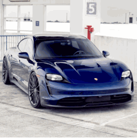 PORSCHE TAYCAN 4S VOSSEN HFX-4 ANTHRACITE