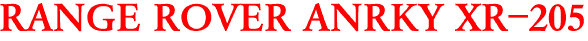 RANGE ROVER ANRKY XR-205