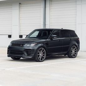 RANGE ROVER SPORT VOSSEN HF-3 GLOSS GRAPHITE POLISHED