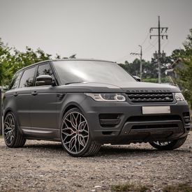 RANGE ROVER SPORT VOSSEN HF2 BRUSHED GLOSS BLACK