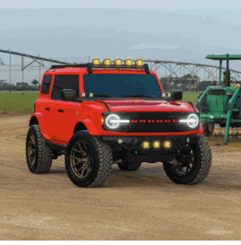 FORD BRONCO WILDTRACK VOSSEN HF6-4 TERRA BRONZE