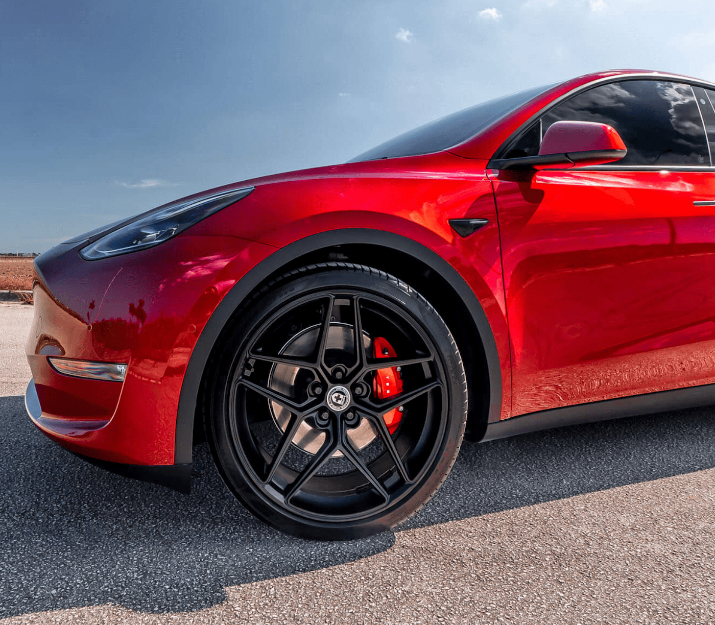 TESLA MODEL Y HRE FLOW FORM FF11 TARMAC