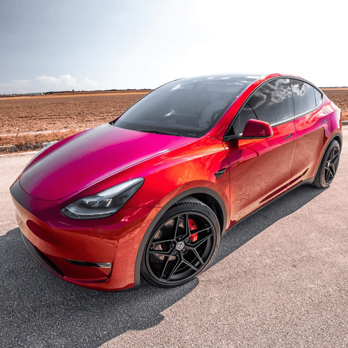 TESLA MODEL Y HRE FLOW FORM FF11 TARMAC