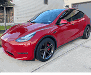 TESLA MODEL Y OHM LIGHTNING GLOSS GUNMETAL