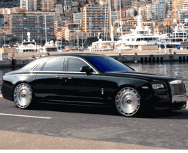 ROLLS ROYCE GHOST VOSSEN HF-9 SILVER BRUSHED
