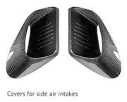 TECHART 991 GT3 RS CARBON COVERS FOR SIDE AIR INTAKES