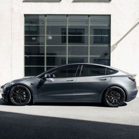 TESLA MODEL 3 VOSSEN HF-2 SATIN BLACK