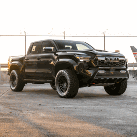 TOYOTA TACOMA TRD PRO VOSSEN HFX-4 6-LUG SATIN BLACK