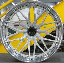 VOSSEN FORGED VPS-4 3-PIECE BRUSHED GLOSS CLEAR