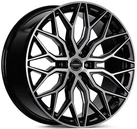VOSSEN HF6-3 BRUSHED GLOSS BLACK