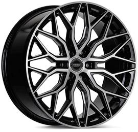VOSSEN HF6-3 BRUSHED GLOSS BLACK