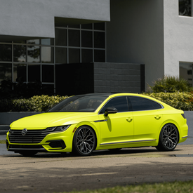VW ARTEON R-LINE VOSSEN HF2 BRUSHED GLOSS BLACK