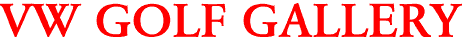VW GOLF GALLERY