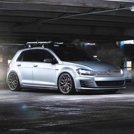 VW GTi VOSSEN HF2 TINTED MATTE GUNMETAL