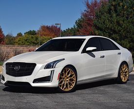 CADILLAC CTS VOSSEN HF2 GLOSS GOLD