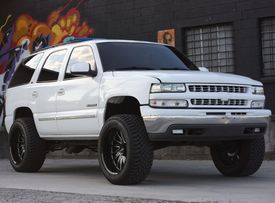 CHEVROLET TAHOE TUFF T2A GLOSS BLACK MILLED