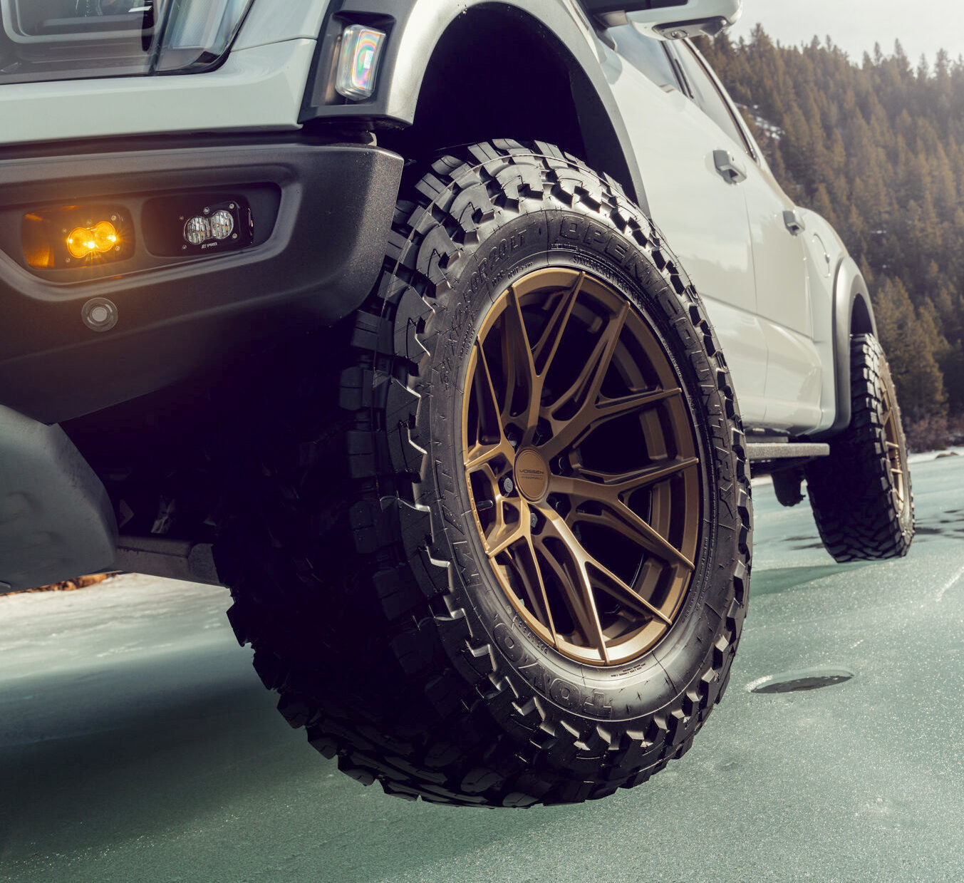 Bronze Raptor Rims FORD F-150 RAPTOR VOSSEN HF6-4 TERRA BRONZE