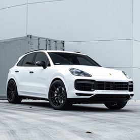 PORSCHE CAYENNE VOSSEN HF-3 SATIN BLACK