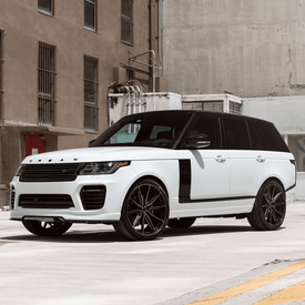 RANGE ROVER VOSSEN HF-3 DOUBLE TINTED GLOSS BLACK