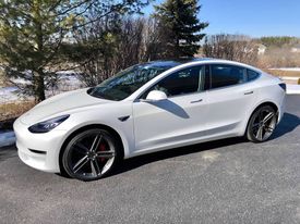 TESLA MODEL 3 OHM LIGHTNING GLOSS GUNMETAL