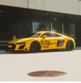 AUDI R8 VOSSEN HF-2 GLOSS BLACK