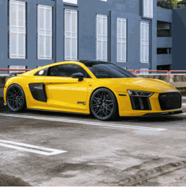 AUDI R8 VOSSEN HF-7 GLOSS BLACK