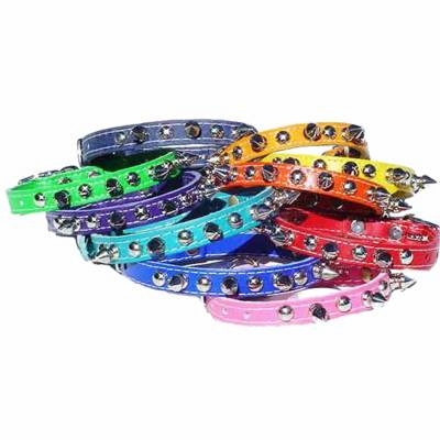 1/2 inch  Leather Spike And Stud Dog Collar