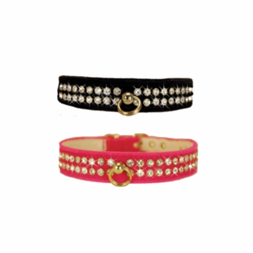 2 Row Jewel Velvet 3/4 inch