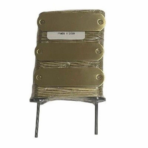 Blank Brass Name Plates  5/8 x 2-3/4  (100)
