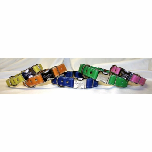 Metal Buckle Adjustable Leather Collars