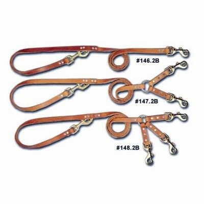 Multi Purpose Leather Dog Leads