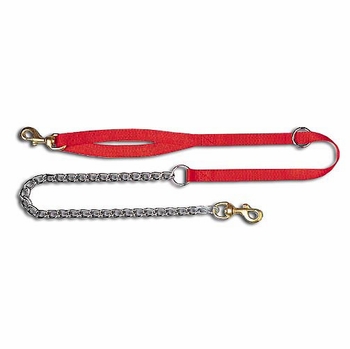 Nylon and Chain Leads - 1 dog
