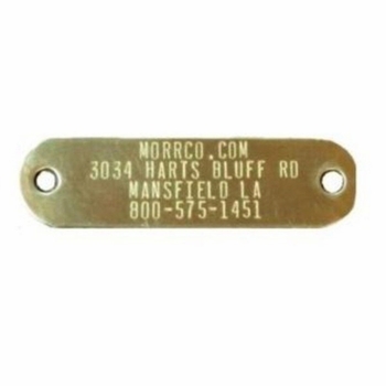 Printed Brass Name Plates