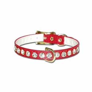Rhinestones on Vinyl 3/8 Collar 