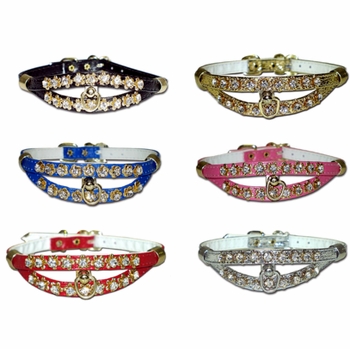 Small Vinyl Dog Collar 