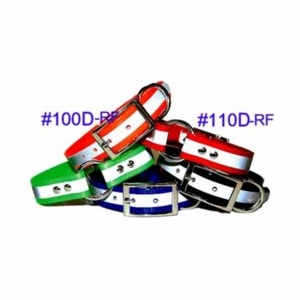 SunGlo Collars with Reflective Stripe 1 in wide Center Ring
